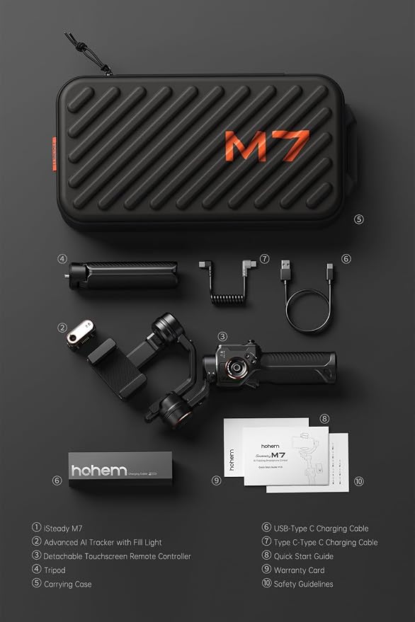 Hohem iSteady M7 Gimbal Stabilizer - Image 8