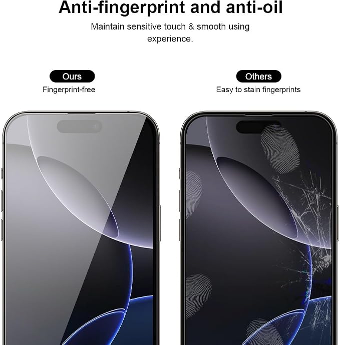 Full Edge Coverage 9H+ Glass 2 Pack+2 Camera lens cover - Image 7