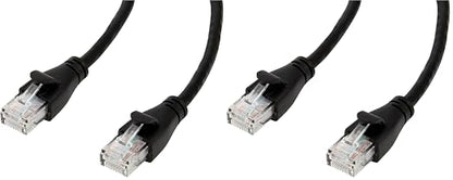 Amazon Basics RJ45 Cat-6 Ethernet Patch Internet Cable, 1Gbps Transfer Speed by AmazonBasics