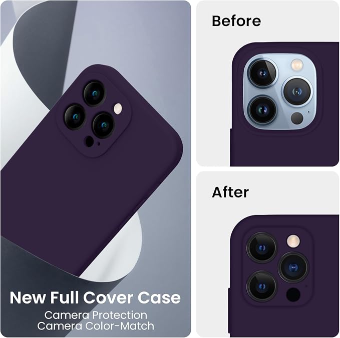 FireNova Designed for iPhone 13 Pro Case, Silicone Upgraded Phone Case with - Image 3
