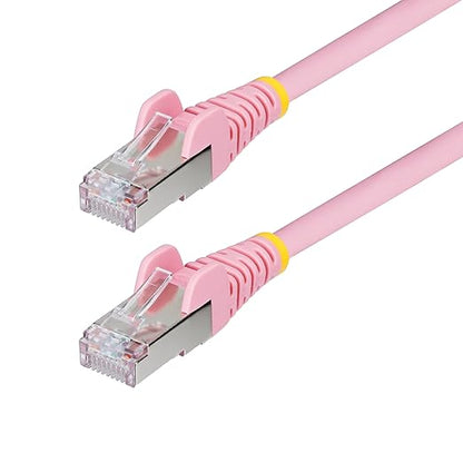 StarTech.com 1ft Pink CAT6a Ethernet Cable, Snagless RJ45, 100W PoE++, 27AWG by StarTech