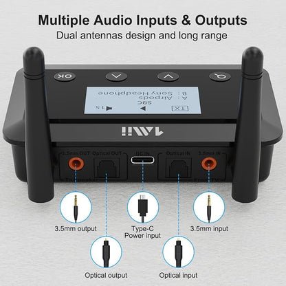 1Mii B03+ Bluetooth Transmitter Receiver - Image 6