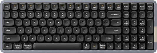 LOFREE Flow Low Profile Mechanical Keyboard, 100 Keys Rechargeable Wireless by LOFREE