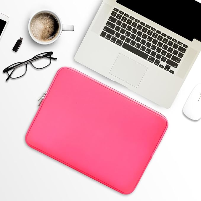RAINYEAR 14 Inch Laptop Sleeve Protective Case Soft Lining Padded Zipper Cover - Image 6