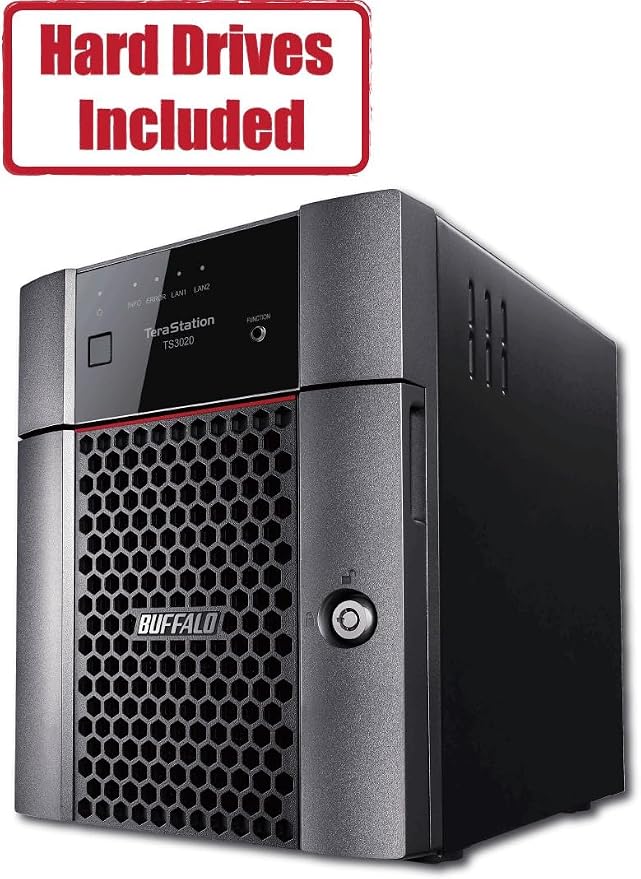 BUFFALO TeraStation 3420DN 4-Bay SMB 16TB Desktop NAS w/Hard Drives Included - Image 3