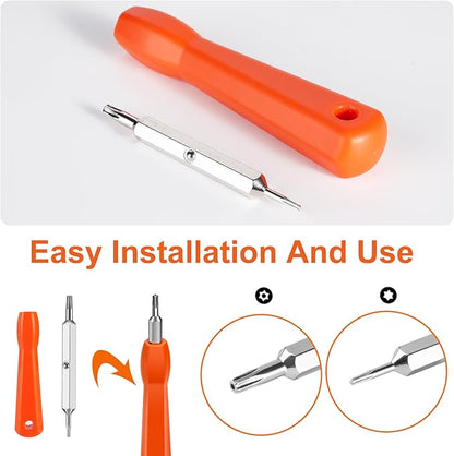 Video Doorbell Screwdriver, Double-Ended T6 T15 Screw Driver Tool - Image 6