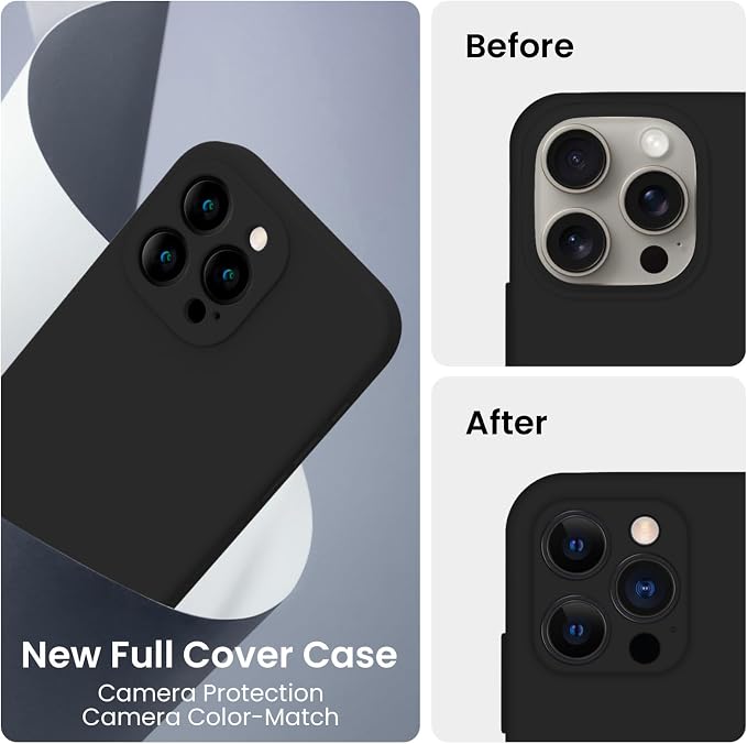 FireNova Designed for iPhone 15 Pro Max Case, Silicone Upgraded Phone Case with - Image 3