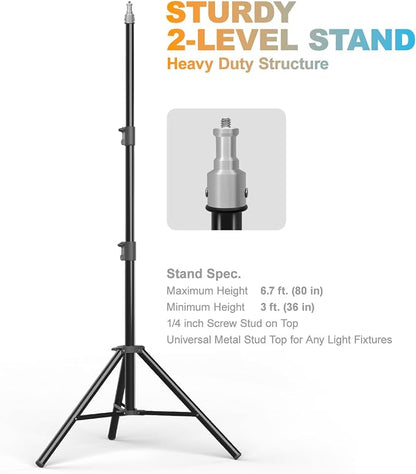 LimoStudio 1600W Output Remote Control, 20 x 28 inch Softbox Continuous - Image 8