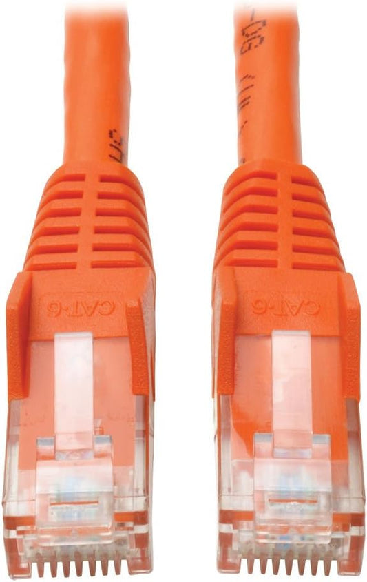 Tripp Lite Cat6 Gigabit Ethernet Snagless Molded Patch Cable 24 AWG 550MHz by TrippLite