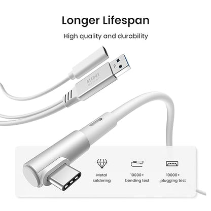 KIWI design Link Cable with Charging 16FT Compatible with Meta Quest - Image 2