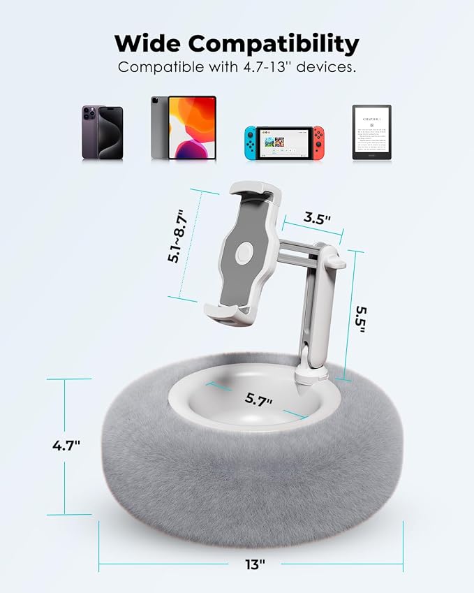 Viozon Tablet Stand Pillow, Compatible - Image 3