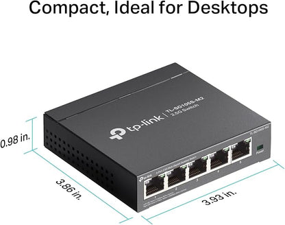 TP-Link TL-SG105S-M2 | 5-Port Multi-Gigabit 2.5G Ethernet Switch | Unmanaged - Image 4