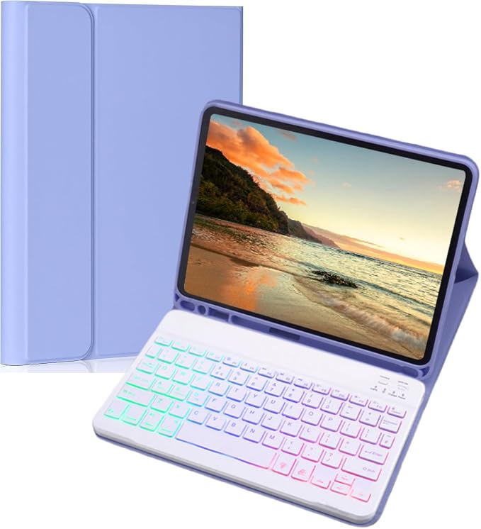 Keyboard Case for Galaxy Tab S10 Plus/S9 Plus/S9 FE Plus/S8 Plus/S7 Plus/S7 FE by Unknown