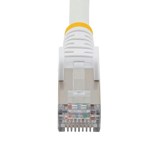 StarTech.com 100ft White CAT6a Ethernet Cable, Snagless RJ45, 100W PoE++ - Image 4