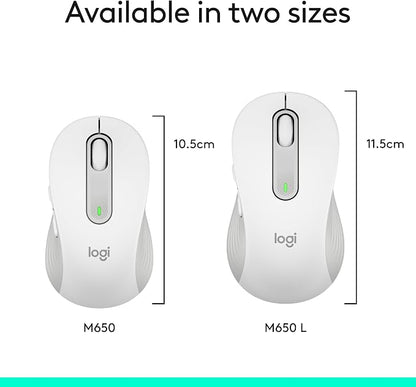 Logitech Wireless Mouse Signature M650 L Full Size - Image 10