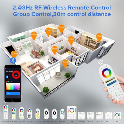 BTF-LIGHTING 5in1 LM053 Tuya Bluetooth Mesh Controller SmartLife TuyaSmart APP - Image 5