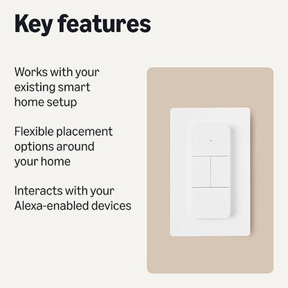 Amazon Basics Smart Dimmer Switch and Remote - Image 2