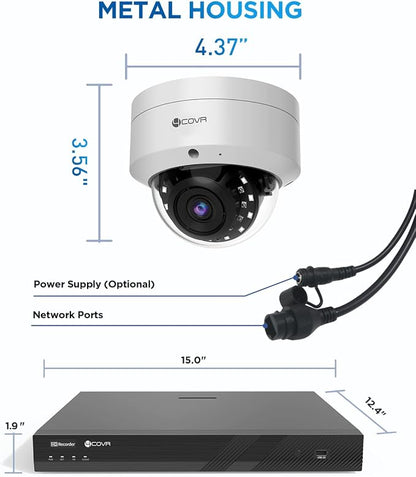 4COVR 32 Channel Security Camera System PoE - Image 9