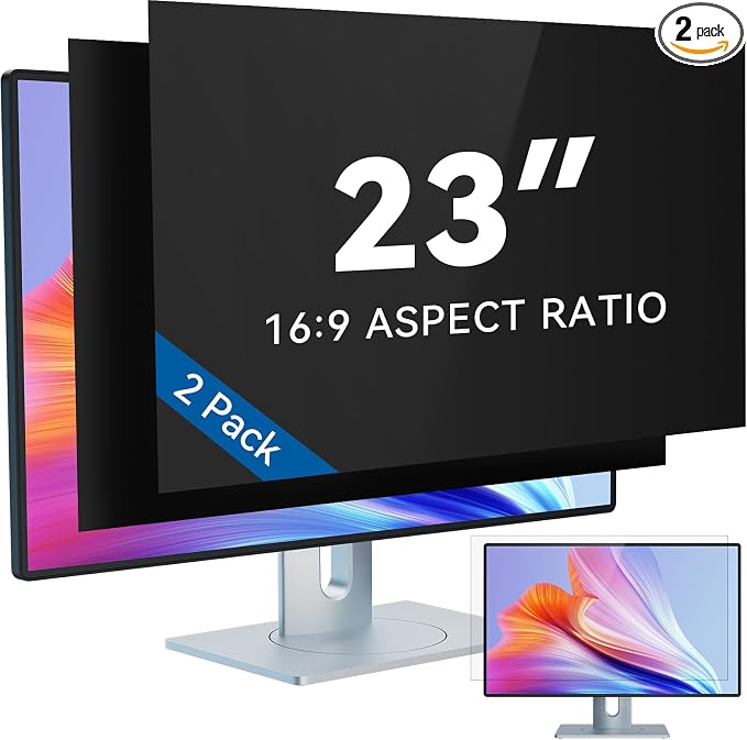 IPROKKO 23 Inch Computer Privacy Screen Filter by IPROKKO