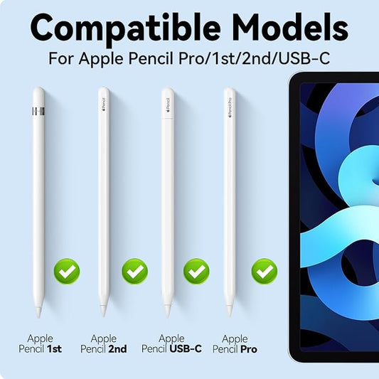Inesore 8 Pack for Apple Pencil Tips Replacement Accessories, Compatible - Image 2