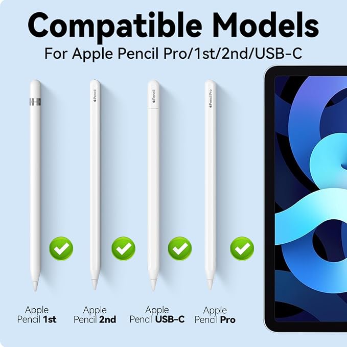 Replacement Tips for Apple Pencil Pro/Pencil 2nd Generation/Pencil 1st - Image 2