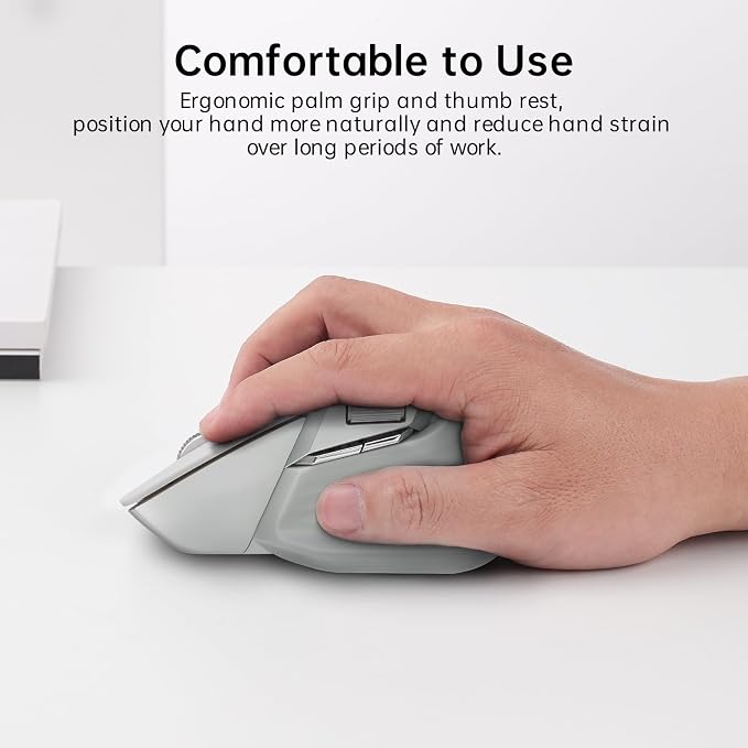 Rapoo MT760 Multi-Device Wireless Mouse, 11 Programmable Buttons, 4K DPI - Image 7