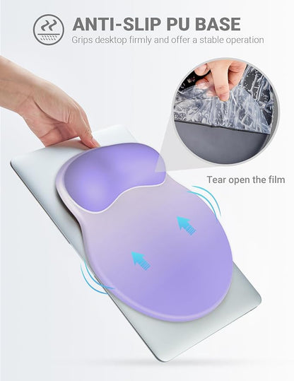Ergonomic Mouse Pad Wrist Support, Comfortable Mouse Pad Wrist Rest, Relieve - Image 6