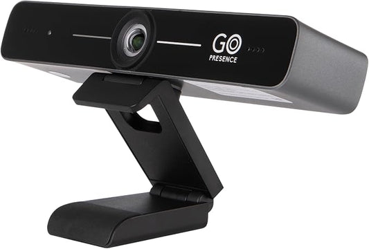 Smart 4K Compact Video Conference Camera – Ultra HD 120° Wide Lens, AI by GoPresence
