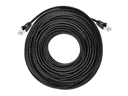 Monoprice Cat6A 100ft Black Patch Cable Double Shielded 26AWG 10G Pure Bare - Image 4