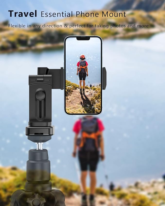 MiiKARE Travel Essentials Airplane Phone Holder, Universal Handsfree Phone Mount - Image 8