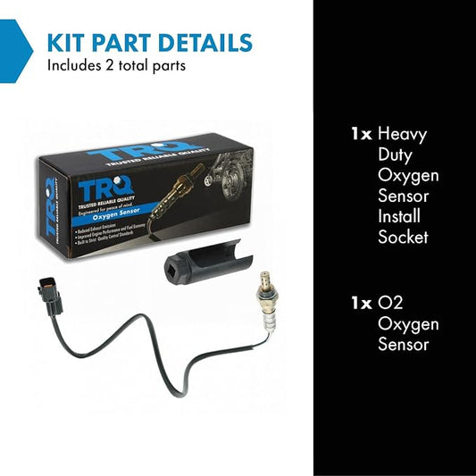 TRQ Direct Fit O2 Oxygen Sensor w Tool 4 Wire Heated - Image 2