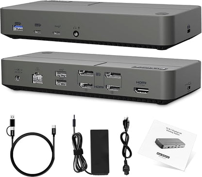 DisplayLink Docking Station 3 Monitors by Auimce