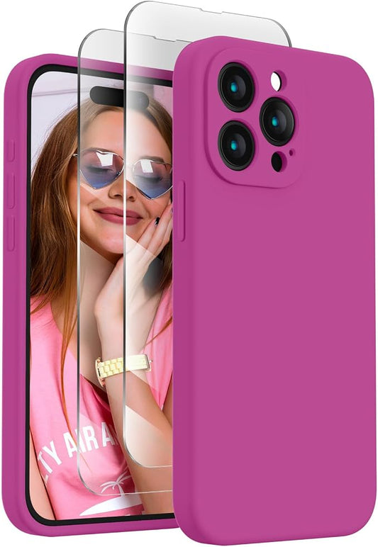 FireNova Designed for iPhone 15 Pro Case, Silicone Upgraded Phone Case with by FireNova