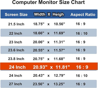 24 Inch Computer Privacy Screen Shield - Image 6