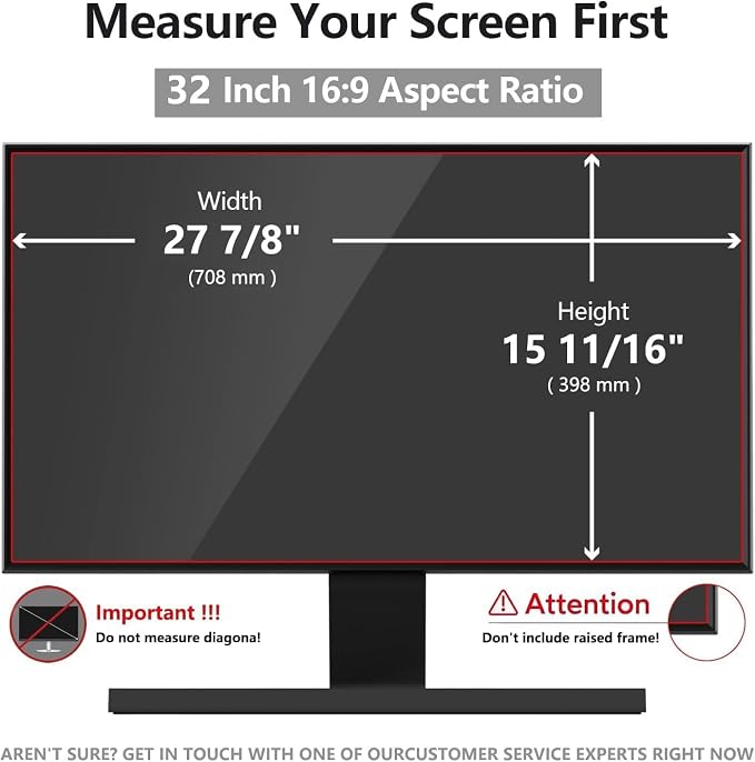 32 Inch Computer Privacy Screen Shield - Image 2
