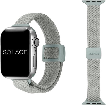 Solace Bands Imperium Adapt Wide Adjustable Nylon Braided Watch Band by SolaceBand