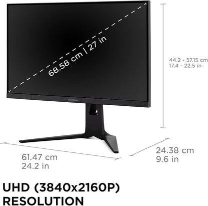 ViewSonic XG275D-4K 27 Inch 4K UHD Gaming Monitor - Image 7