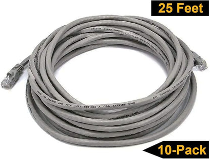 iMBAPrice 10' Cat5e Network Ethernet Patch Cable, 10 Pack - Image 4
