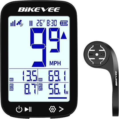 GPS Bike Computer Wireless Cycling Computer by Bikevee