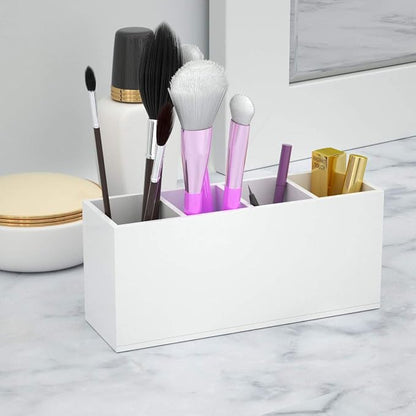 NIUBEE Acrylic Pen Holder 4 Compartments - Image 5