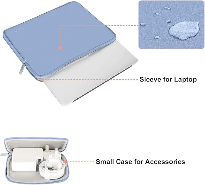 MOSISO Laptop Case 15 inch, 15 inch Laptop Sleeve Bag Compatible - Image 2