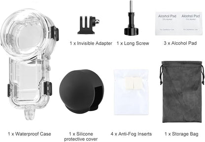 Invisible Dive Case for Insta360 X5, FotStdio Insta 360 X5 Waterproof Case - Image 8