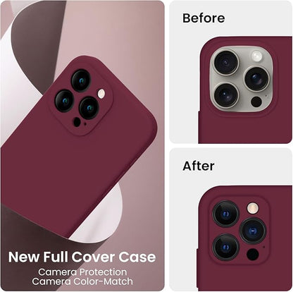 FireNova Designed for iPhone 15 Pro Max Case, Silicone Upgraded Phone Case with - Image 3
