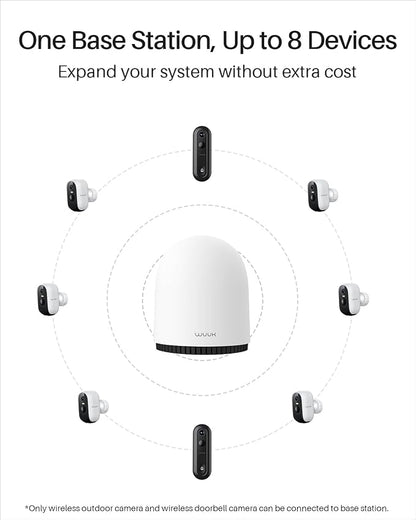 WUUK Security Cameras Wireless Outdoor, Indoor Home Surveillance System - Image 3