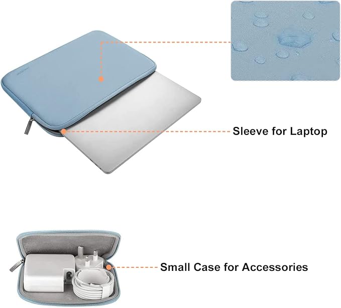 MOSISO Laptop Case 13.3 inch, 13-13.3 inch Laptop Sleeve Bag Compatible - Image 2