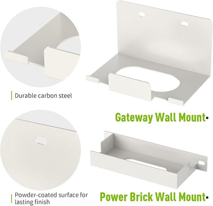 Wall Mount for AT&T Fiber BGW320, Heavy Metal Wall Mount for AT&T BGW-320 - Image 2