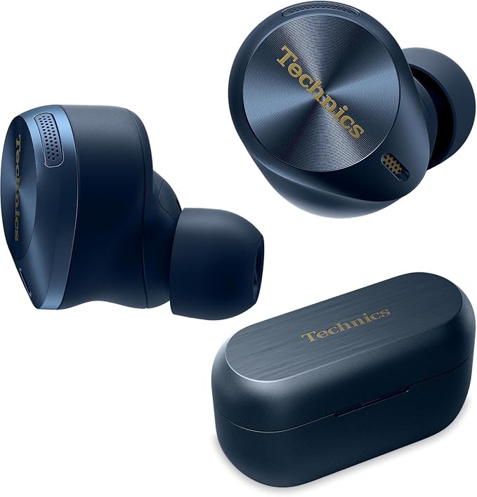 Technics EAH-AZ80-A Premium Hi-Fi True Wireless Bluetooth Earbuds by Technics