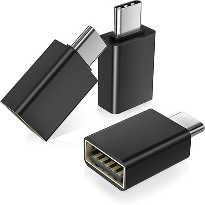 Basesailor USB C to USB Adapter 3Pack, USB C Male to USB A 3.0 Female Adapter by Basesailor