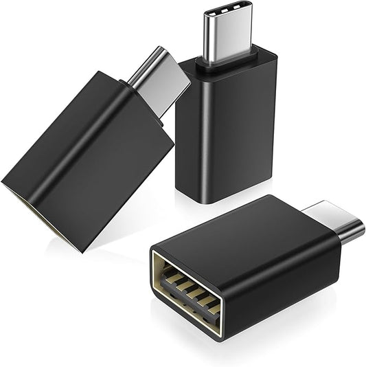 Basesailor USB C to USB Adapter 3Pack, USB C Male to USB A 3.0 Female Adapter by Basesailor