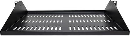 StarTech.com 2U Server Rack Shelf, Center Mounted Universal Vented Rackmount - Image 4